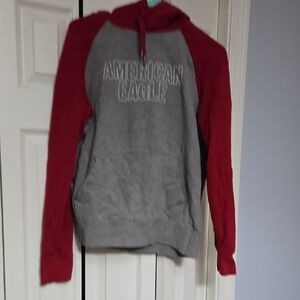 Like New American Eagle Logo Hoodie
